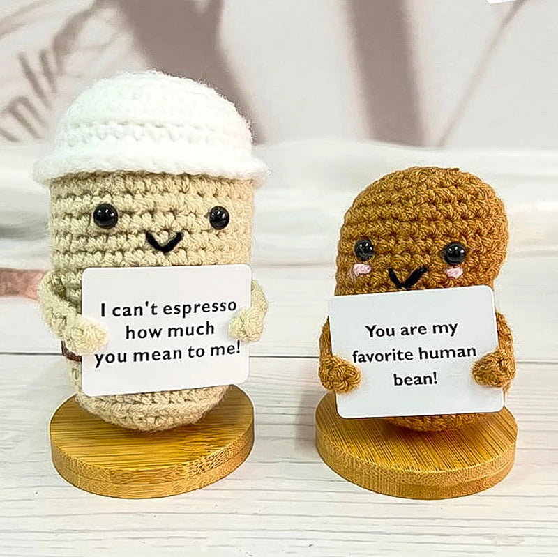 Gifts for Friends Female - Friendship Gifts for Women,Inspirational, Birthday Gifts for Friendship - Funny Friends Crochet