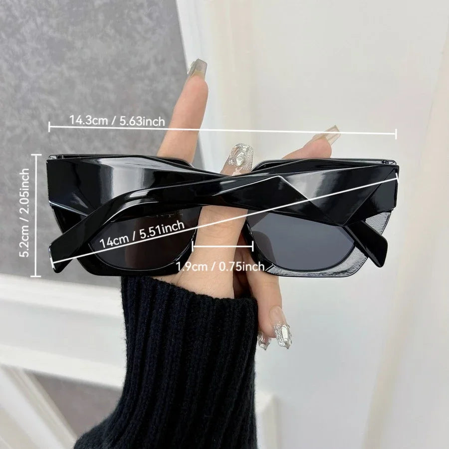 Cute Square Designer Sunglasses Women Men Big Frame Stylish Sun Glasses Female Male Brand Fashion Oculos De Sol