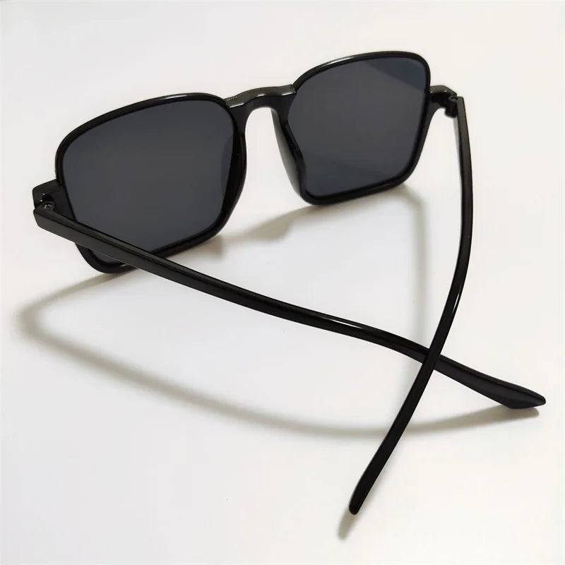 Oversized Square Sun Glasses For Men Women 2022 Fashion Popular Ins Luxury Brand Design Eyewear Trending Uv400 Shades New