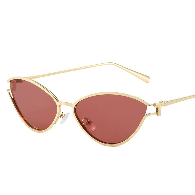 Cat Eye Shape Women Sunglasses European American Vintage Stylish Sun Glasses Fashion Trendy Sunglass Women