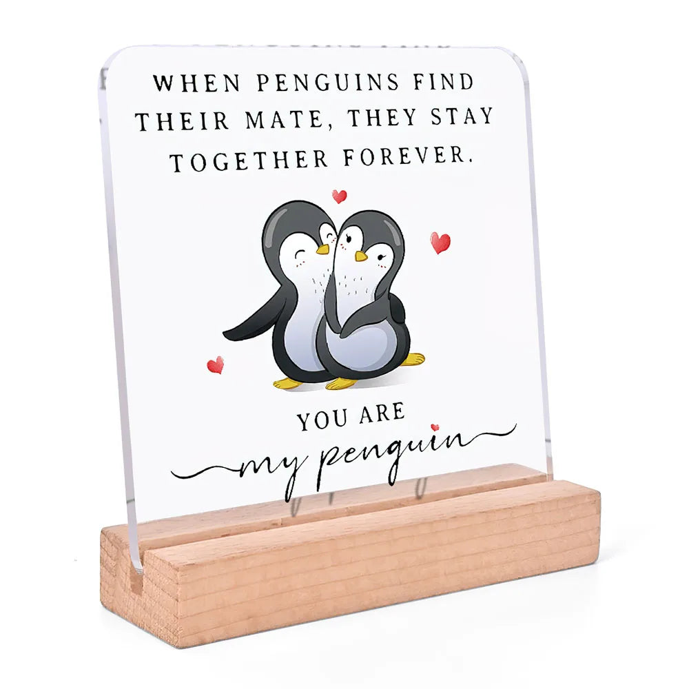 Gifts for Him, Her, Anniversary Romantic Gifts for Men or Women, I Love You Acrylic Plaque Gifts, Birthday Gifts for Girlfriend