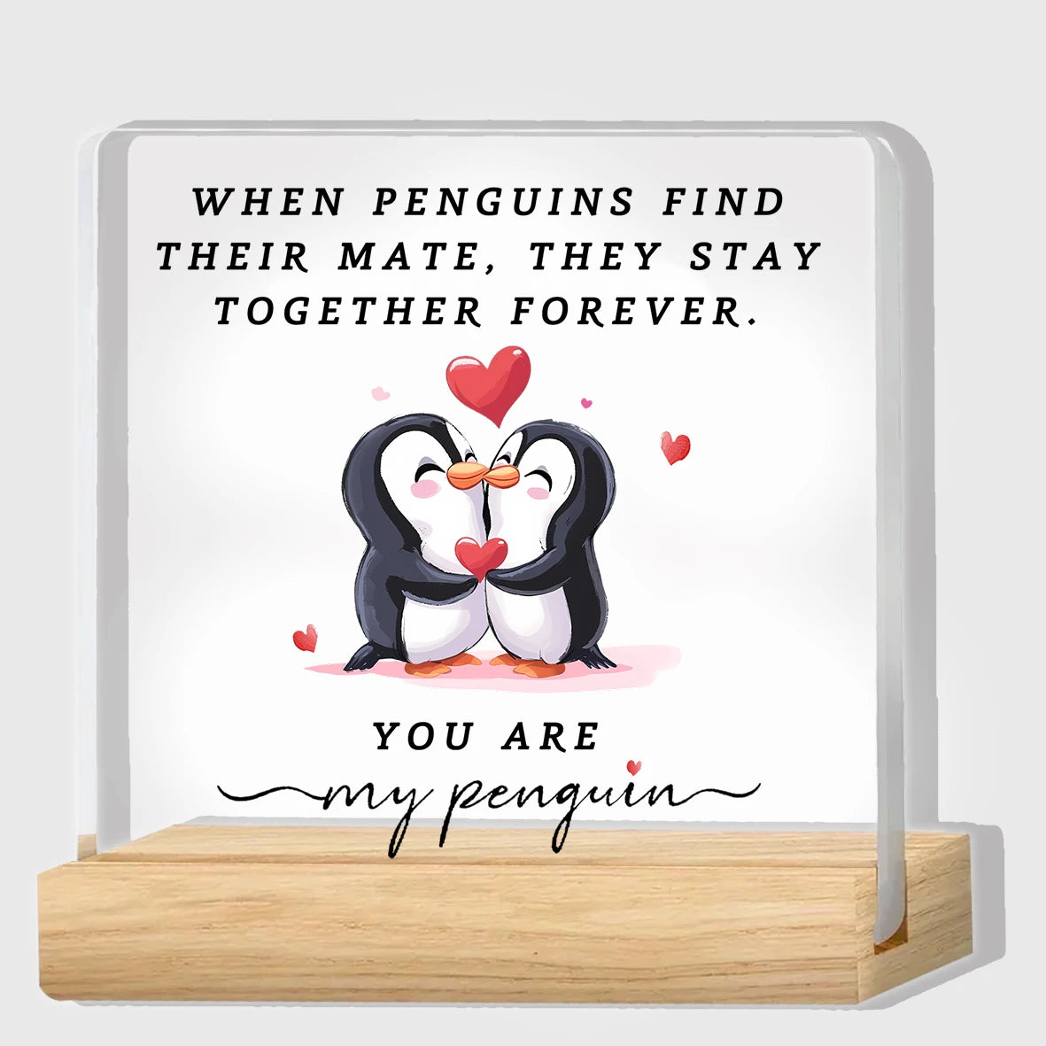 Gifts for Him, Her, Anniversary Romantic Gifts for Men or Women, I Love You Acrylic Plaque Gifts, Birthday Gifts for Girlfriend