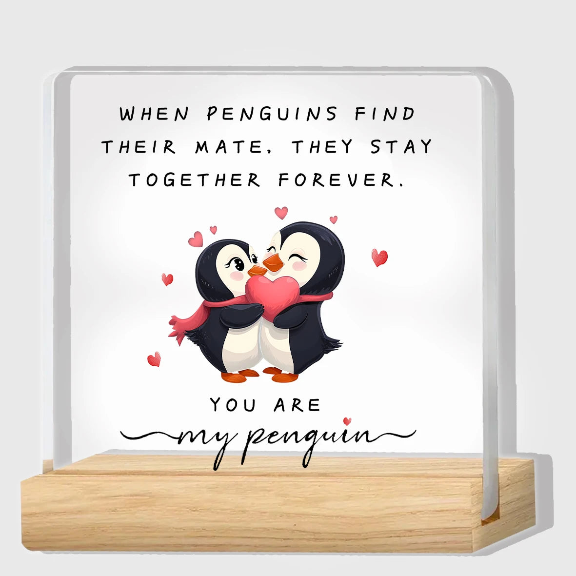 Gifts for Him, Her, Anniversary Romantic Gifts for Men or Women, I Love You Acrylic Plaque Gifts, Birthday Gifts for Girlfriend