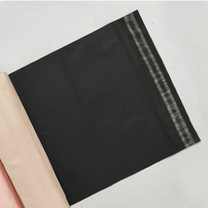 50pcs Thickened Plastic Courier Bags Small Gift Shipping Envelopes Waterproof Garment Packaging Bags Custom Printed Logo