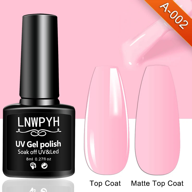 Nail Gel Polish 36 Color Gel Nail Polish Semi Permanent Gel Vernis Base Top Coat Nail Art Manicure Soak Off LED UV Gel Varnishes