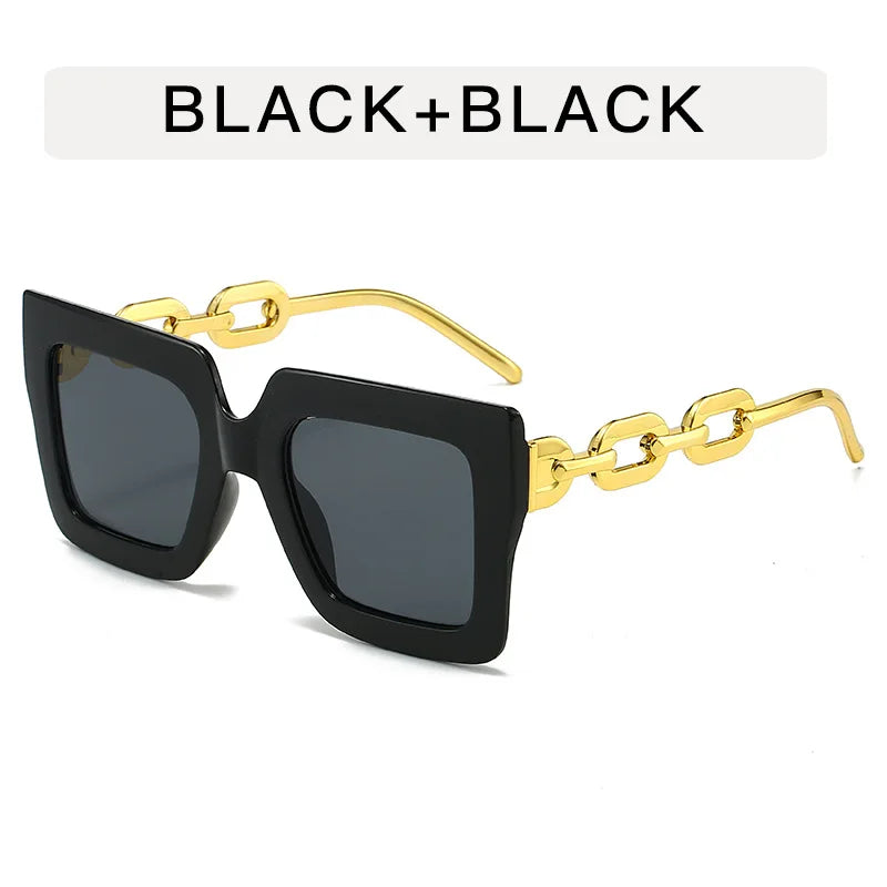 Classic Style Men’s Sunglasses Square Shape UV Protection Sunglasses Women Vintage Stylish Sun Glasses for Women