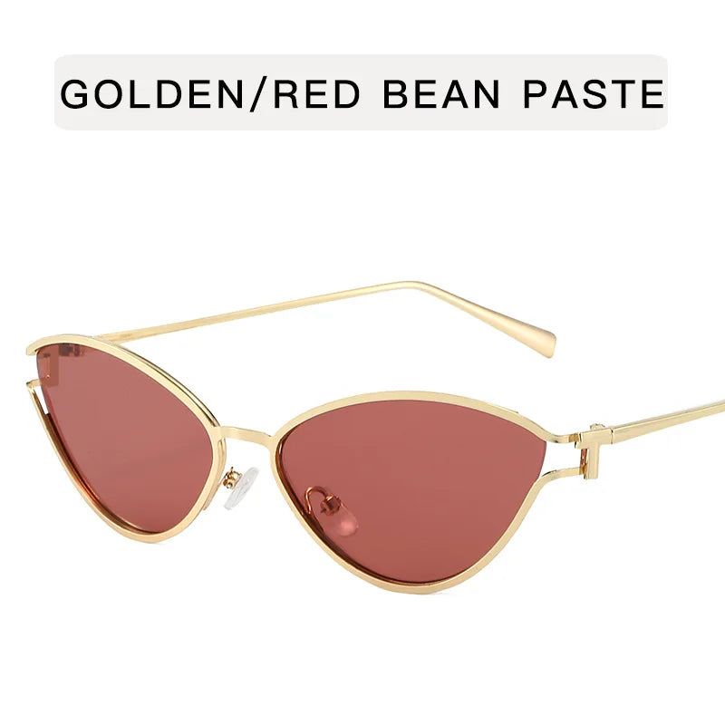 Cat Eye Shape Women Sunglasses European American Vintage Stylish Sun Glasses Fashion Trendy Sunglass Women