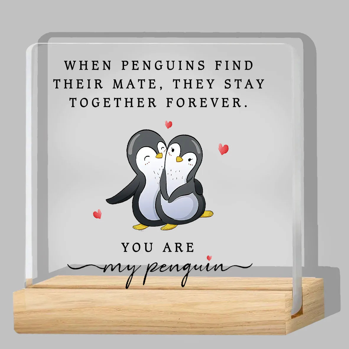 Gifts for Him, Her, Anniversary Romantic Gifts for Men or Women, I Love You Acrylic Plaque Gifts, Birthday Gifts for Girlfriend