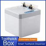 Smart Toothpick Dispenser Infrared Sensor Toothpick Box Home Restaurant Office Automatic Toothpick Holder Home Life Supplies