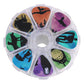 SOACH 50pcs guitar picks pick 1 box case colorful fashion Guitar Accessories cartoon Guitar paddle Mix Plectrums + Clear Makeup