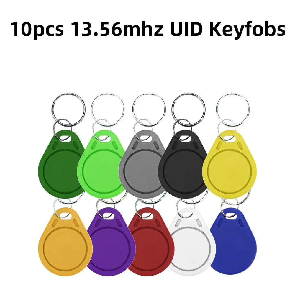 RFID Copier Writer Readers Duplicator 125KHz 13.56MHz USB Programmer NFC Smart 10 Frequency Key fob Cards Reader UID Decoder