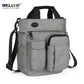 Men Multifunction Shoulder Messenger Bag Headphone Hole Waterproof Nylon Travel Handbag Large Business Storage Sling Bags XA11C