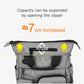 Men Multifunction Shoulder Messenger Bag Headphone Hole Waterproof Nylon Travel Handbag Large Business Storage Sling Bags XA11C
