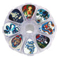 SOACH 50pcs guitar picks pick 1 box case colorful fashion Guitar Accessories cartoon Guitar paddle Mix Plectrums + Clear Makeup