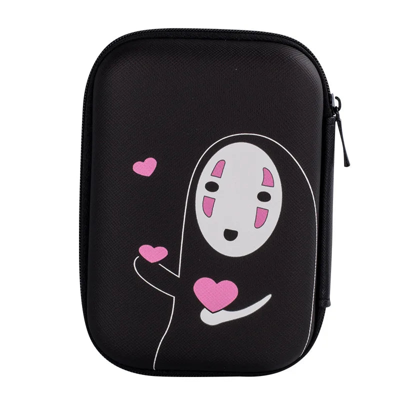 New Zipper Earphone Storage Bag Case For Headphone Charger Earbuds Key Coin Hard Holder USB Charging Cable Bags Sleeve Case