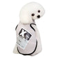 Vest Small Pet Shirt Cat Dog Clothes Paw Print Heart Love Design Cotton Dogs T Shirt Pet Puppy Summer Apparel Clothes Dog Coat