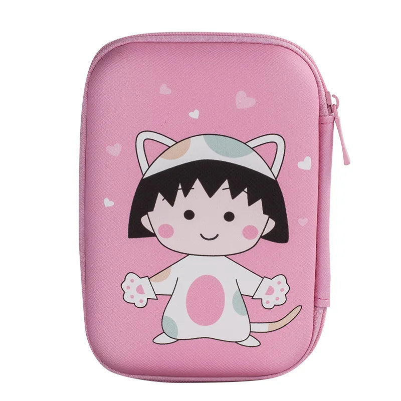 New Zipper Earphone Storage Bag Case For Headphone Charger Earbuds Key Coin Hard Holder USB Charging Cable Bags Sleeve Case