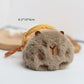 Kawaii Capybara Anime Plush Coin Purse Lovely Cartoon Round Bags Pendant Funny Mini Fashion Headphone Storage Bag