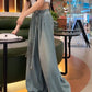 Jeans 2024 Summer New Drape Wide Legs Elastic and Versatile Ins Trendy Versatile Trousers Boyfriend Jeans for Women Pants Women