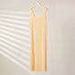 Lady Full Slips Under Sleep Dress Slip Anti-Static Tank Long Dress Petticoat Ice Silk Large Size Sexy Halter Bottoming Nightgown