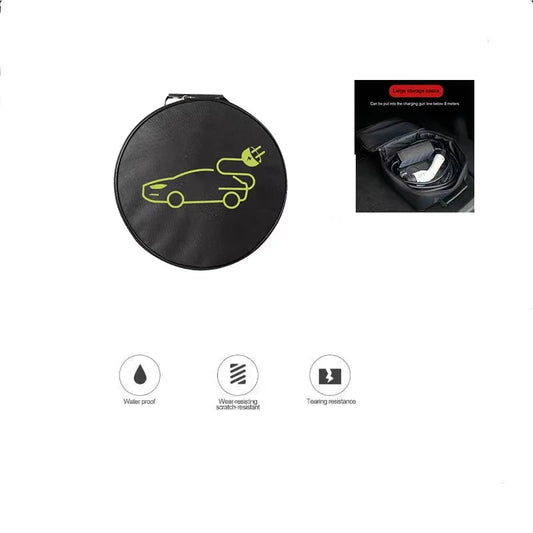 EV Cable Bags Storage & Organizer for Cables Cords and Hoses Portable EV Chargers Cable Storage Bags Electric Car Charger Case
