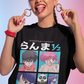 Ranma 1/2 T-Shirt Shampoo Rumiko Takahashi Manga Strip Anime Shirt  Graphic T Shirts  Oversized T Shirt Fashion