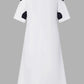 VONDA Plus Size 5XL Women Dress 2025 Summer Bohemian Polka Dot Maxi Long Dress V Neck Party Sundress Vestido Beach Robe Elegant