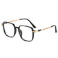 Square Blue Light Blocking Glasses Man And Women Black Oversized Optical Eyeglasses Vision Spectacles Big Frame Computer Eyewear