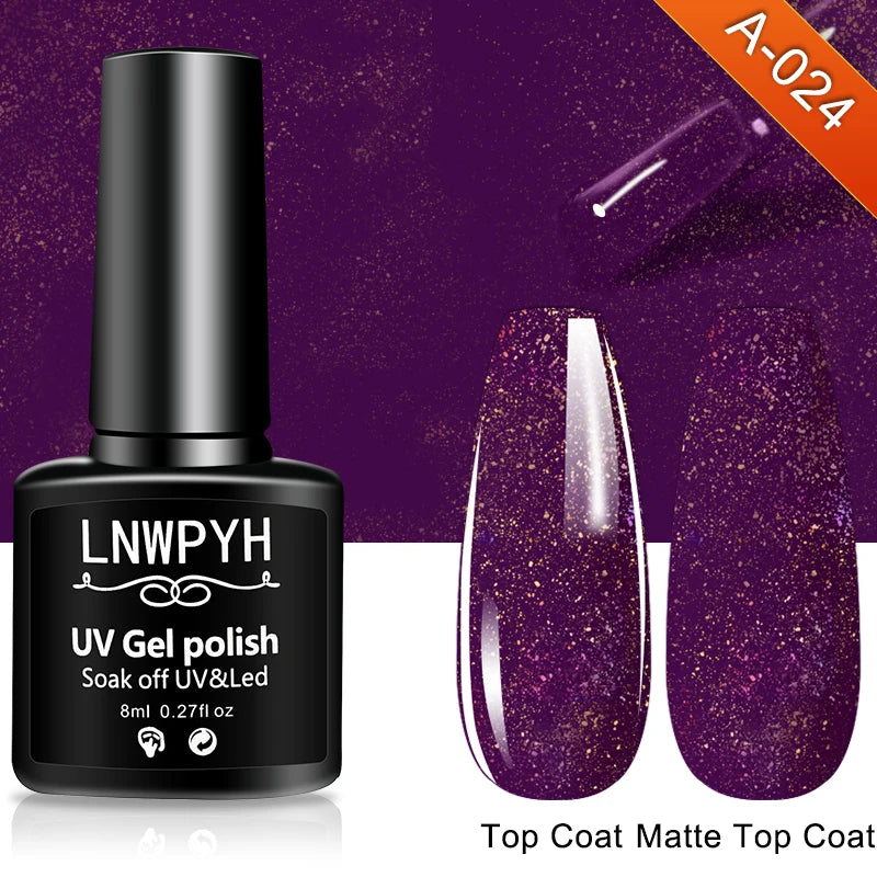 Nail Gel Polish 36 Color Gel Nail Polish Semi Permanent Gel Vernis Base Top Coat Nail Art Manicure Soak Off LED UV Gel Varnishes