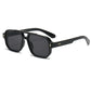 New Retro Double Bridge Square Sunglasses For Women Men Fashion Luxury Design Rivets Sun Glasses Trending Shades UV400 Eyeglasse
