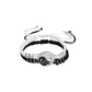 Tai Chi Yin Yang Couple Bracelet for Lover Handmade Woven Baided Rope Adjustable Bracelets Bff Friendship Bangles Jewelry Gift
