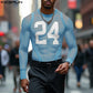 Stylish Well Fitting Tops INCERUN Men's See-through Digital Print T-shirt Casual Party All-match Thin Long Sleeved Camiseta 2025
