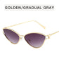 Cat Eye Shape Women Sunglasses European American Vintage Stylish Sun Glasses Fashion Trendy Sunglass Women