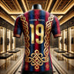 2025 New Summer Traditional ornamentation Yamal Num 19 CHATGPT Design Football Breathable Jersey Oversized O-neck Soccer Tee