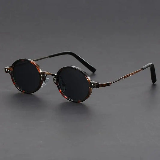 Round Sunglasses Man New FashionOutdoor Shades for Driving Women Brand Designer Vintage Fashion Sun Glasses Trendy Glasses UV400
