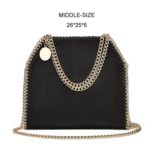 2024 Designer Luxury Women Bags Casual Shoulder Messenger  Bag Chain Braid Bag  Branded Bags for Women Handbags