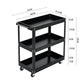 Livingandhome 3 Tier Rolling Tool Cart Storage Organizer