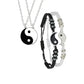 Tai Chi Yin Yang Couple Bracelet for Lover Handmade Woven Baided Rope Adjustable Bracelets Bff Friendship Bangles Jewelry Gift