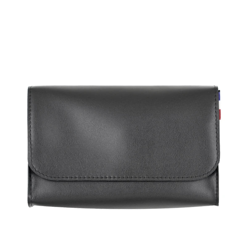 Magnetic Button PU Leather Pouch Chargers Storage Bags Sleeve For Macbook Accessories Mouse Data Line Power Spply Storage Bag