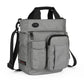 Multi Function Men's Shoulder Messenger Bag With Headphone Hole Waterproof Travel Handbag Large Capacity Storage Bags сумкаbolso