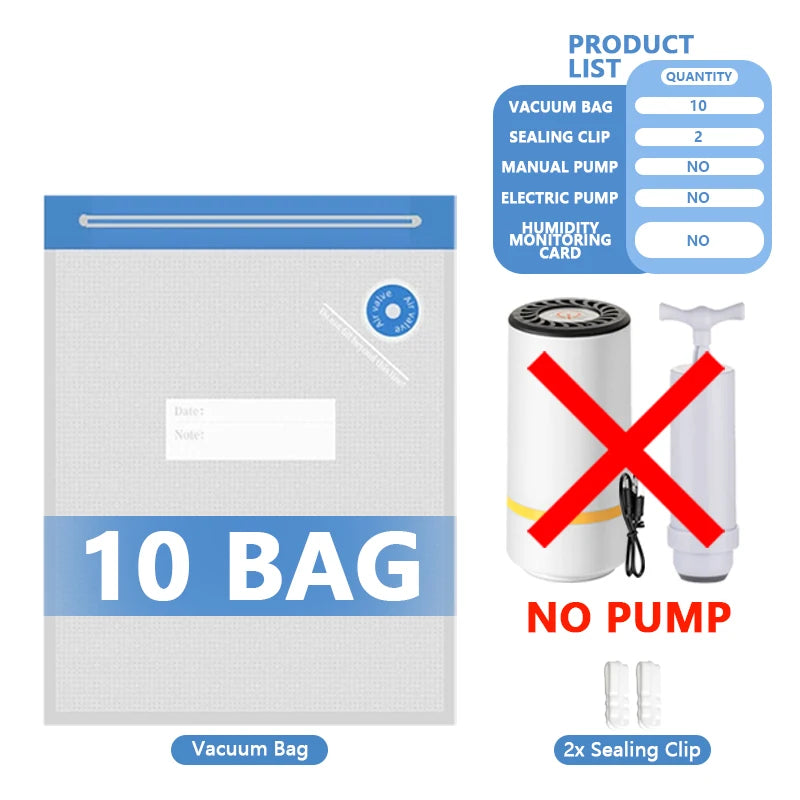 Filament Vacuum Storage Bags with Hand/Electric Pump, 3D Printer Accessories, for PLA ABS PETG Nylon TPU ASA Filament Keep Dry