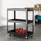 Livingandhome 3 Tier Rolling Tool Cart Storage Organizer
