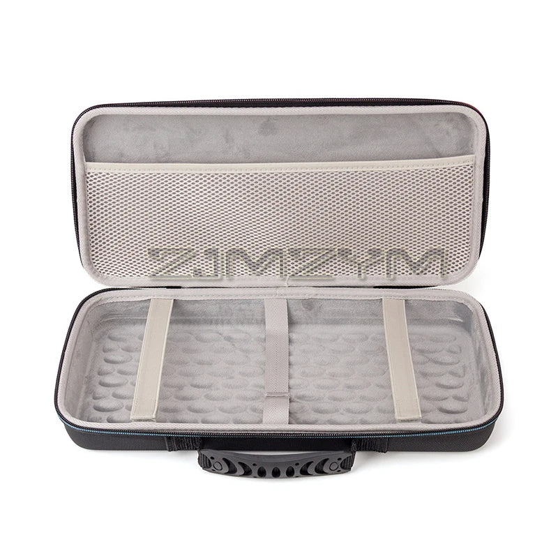 75% Keyboard Storage Bags Hard EVA  Keyboards Case Soft Interior Comfortable Carrying Handle Case For Mechanical Keyboard