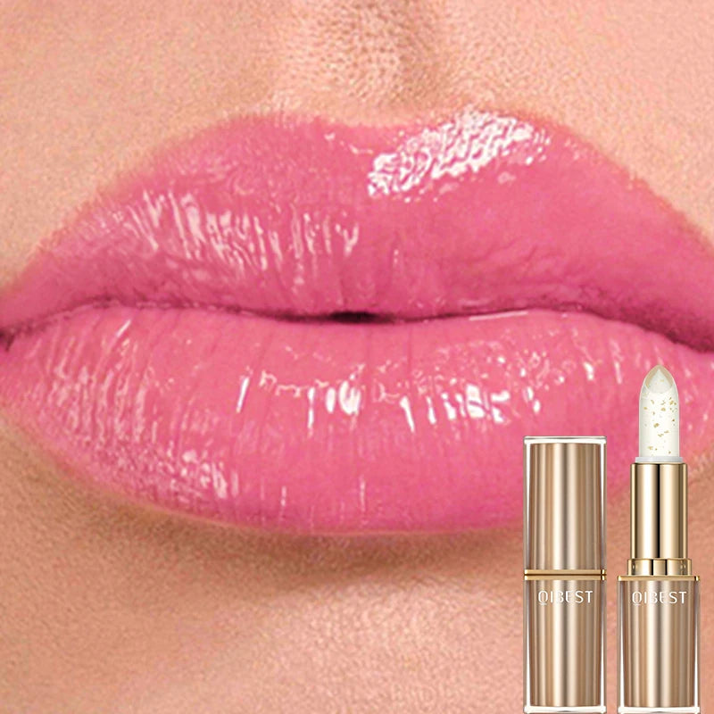1pc color changing lipstick, moisturizing, non smudging, non staining, waterproof, sweat proof, stain proof, easy to apply