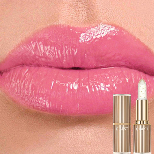 1pc color changing lipstick, moisturizing, non smudging, non staining, waterproof, sweat proof, stain proof, easy to apply