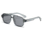 New Retro Double Bridge Square Sunglasses For Women Men Fashion Luxury Design Rivets Sun Glasses Trending Shades UV400 Eyeglasse