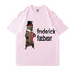 Frederick Fazbear The Fancy Bear Fnaf Tee Shirt Men Women Funny Meme Clothing T Shirt Pure Oversized Short Sleeve T-shirt