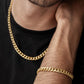 3 Pcs Stainless Steel Bracelet Necklace Ring for Men Women Retro Simple And Personalized Punk Hip Hop Jewelry Set Fashion Gifts