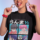 Ranma 1/2 T-Shirt Shampoo Rumiko Takahashi Manga Strip Anime Shirt  Graphic T Shirts  Oversized T Shirt Fashion