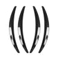 4 Pcs Carbon Fiber Black/Gloss Black Car Wheel Fender Flares Fit For Tesla Model 3 2017‑2022